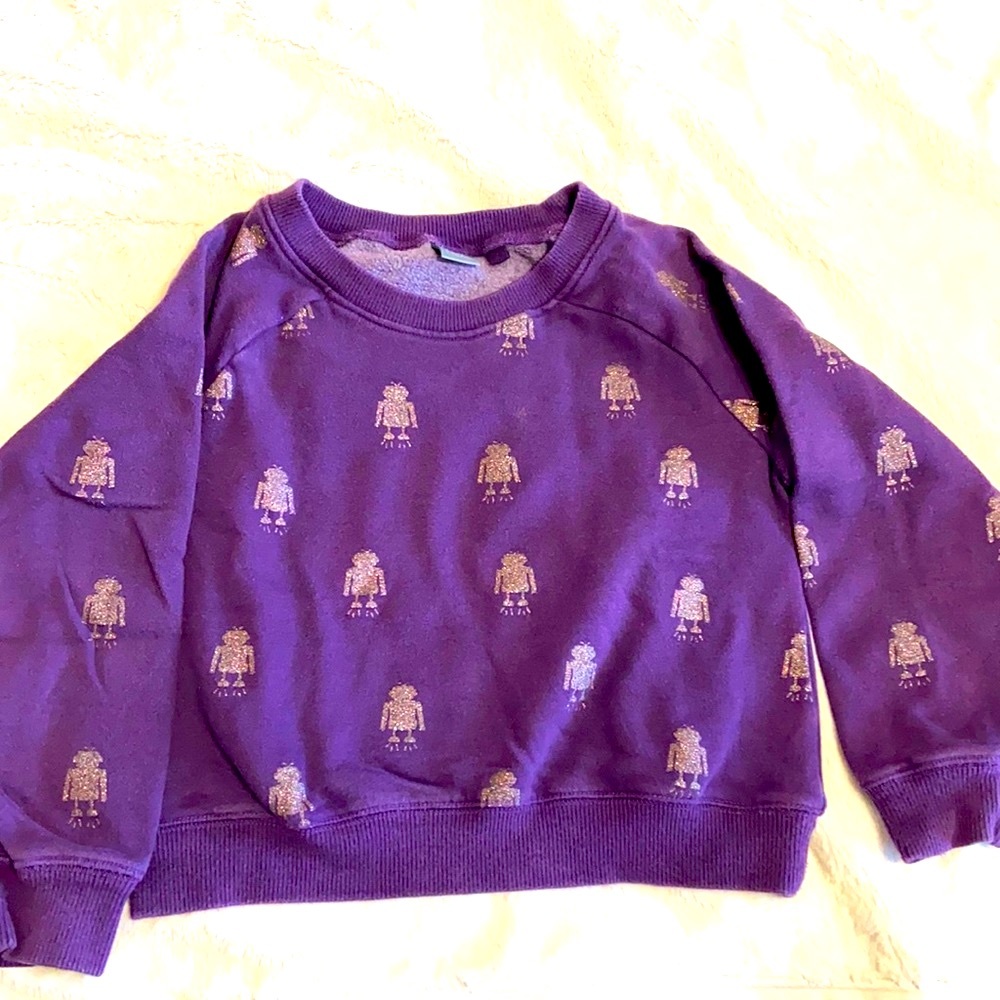 Girls crew neck sweater
